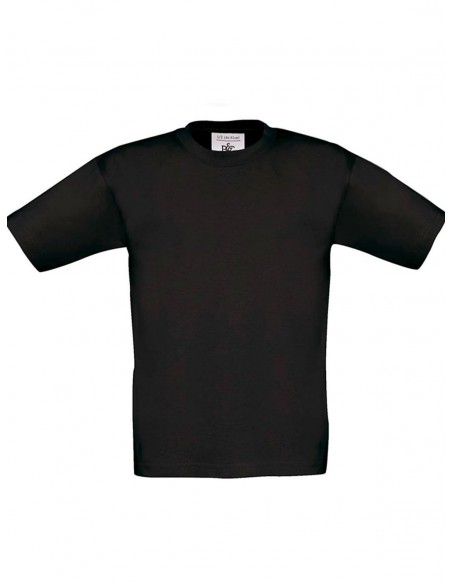 T-SHIRT GIROCOLLO - NERO