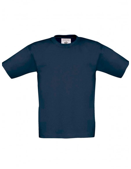 T-SHIRT GIROCOLLO - BLU NAVY