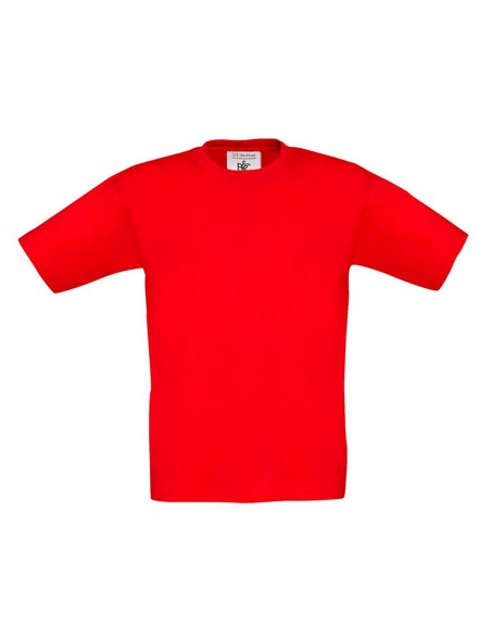 T-SHIRT GIROCOLLO - ROSSO