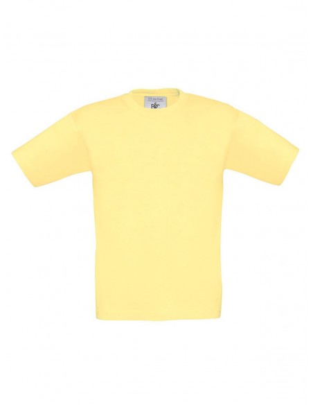 T-SHIRT GIROCOLLO - GIALLO