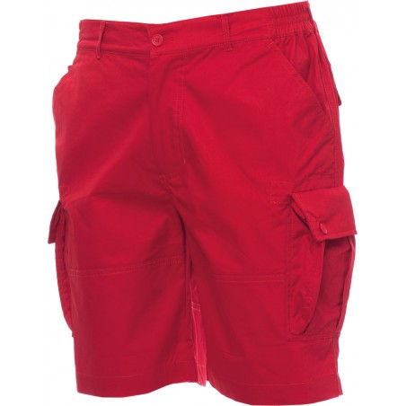 Density - Bermuda in cotone con tasche laterali - rosso
