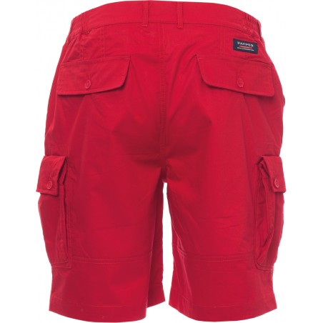 Density - Bermuda in cotone con tasche laterali - rosso