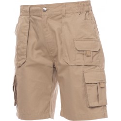 Riccione - Bermuda in cotone con tasche laterali - kaki