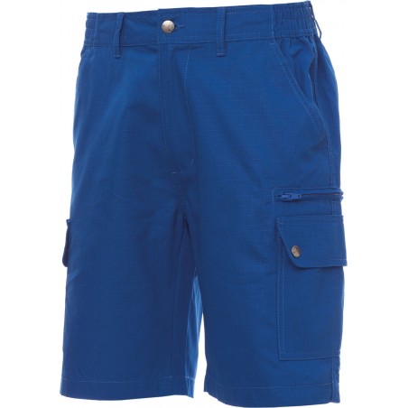 Rimini Summer - Bermuda in cotone con tasche - blu royal