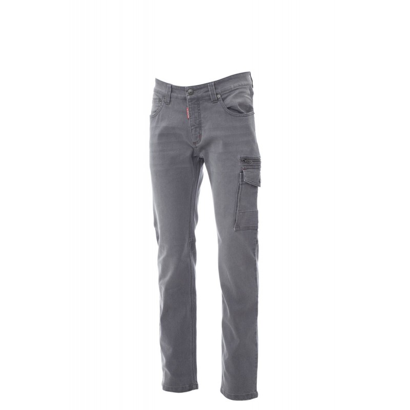 West - Pantalone Denim con tasche laterali - steel grey
