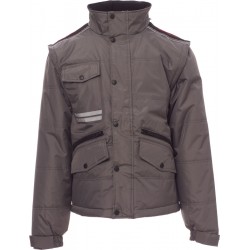 Fighter 2.0 - Giubbotto con cappuccio e maniche staccabili- Interno imbottito in pile - rosso 2