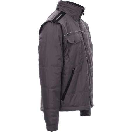 Orion 2.0 - Giubbotto con cappuccio e maniche staccabili - smoke