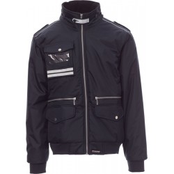 Phantom - Giubbotto con cappucccio e fasce riflettenti - blu navy 2