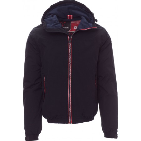 Sailing R. 2.0 - Giubbotto con cappuccio e interno imbottito in micropile - blu navy