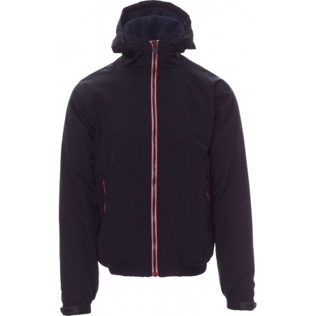 Sailing R. 2.0 - Giubbotto con cappuccio e interno imbottito in micropile - blu navy