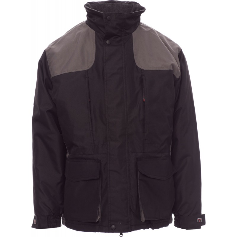 Ski - Giubbotto con cappuccio e interno rivestito in micropile - nero