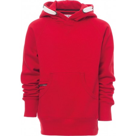 Colorado+ - Felpa bambino con cappuccio - rosso