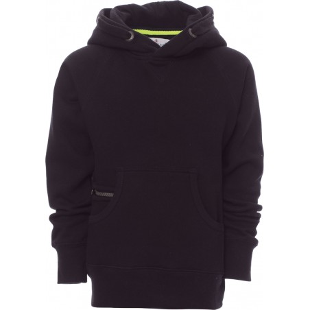 Colorado+ - Felpa bambino con cappuccio - nero