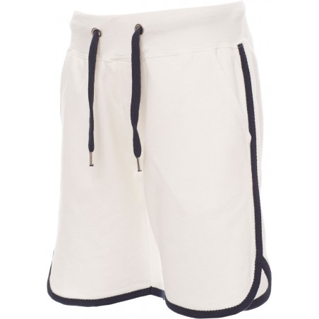 Combat Kids - Bermuda bambino in felpa con tasche - bianco