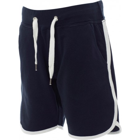 Combat Kids - Bermuda bambino in felpa con tasche - blu navy