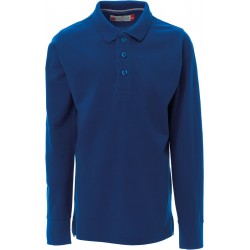 Florence Kids - Polo bambino in cotone con maniche lunghe - rosso 2