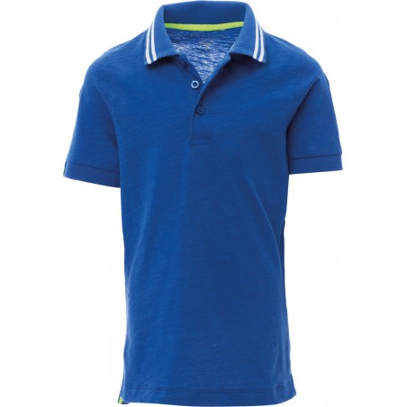Nautic Kids - Polo bambino in cotone con maniche corte - blu royal
