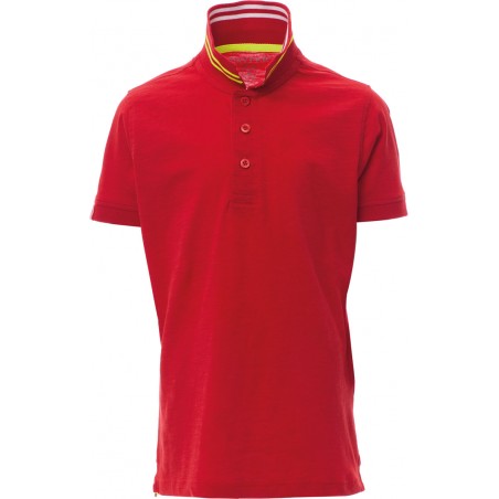 Nautic Kids - Polo bambino in cotone con maniche corte - rosso