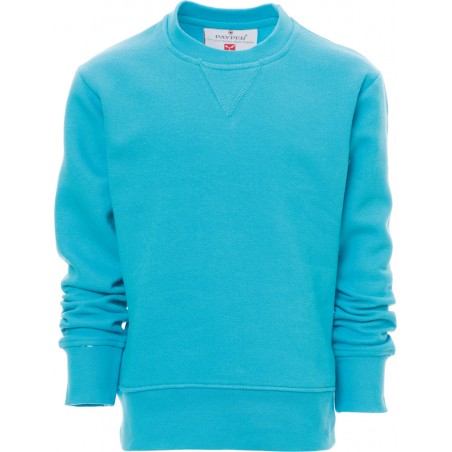 Orlando kids - Felpa bambino girocollo - blu atollo