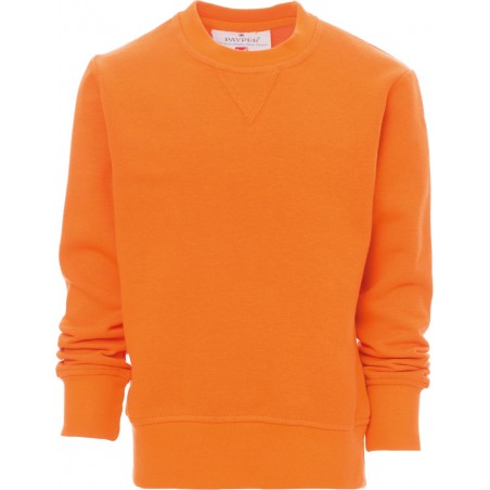 Orlando kids - Felpa bambino girocollo - arancione
