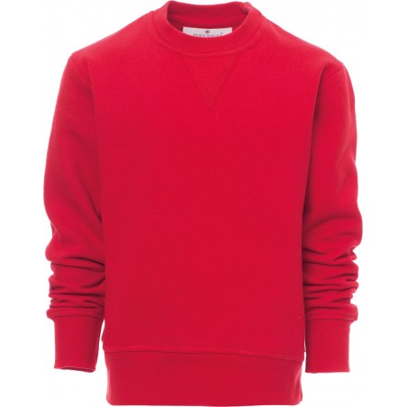 Orlando kids - Felpa bambino girocollo - rosso