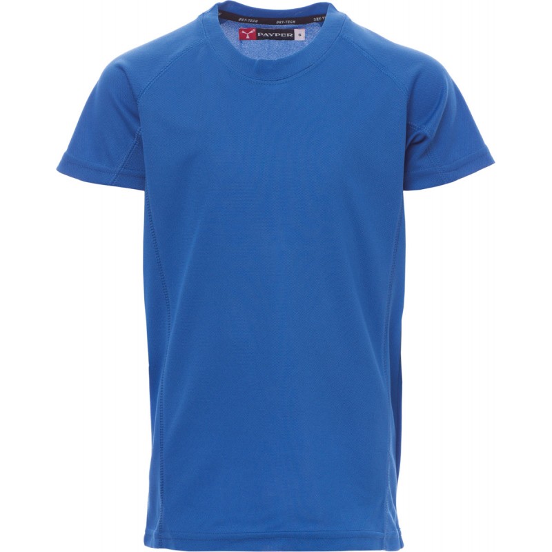 Runner Kids - T-shirt tecnica bambino - blu royal