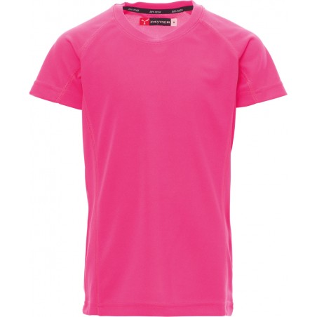 Runner Kids - T-shirt tecnica bambino - fuxia fluo