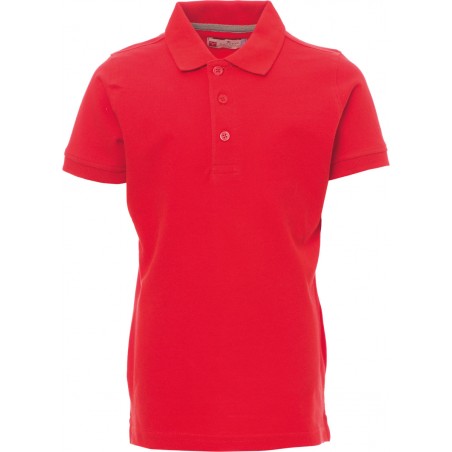 Venice Kids - Polo bambino in cotone e maniche corte - rosso