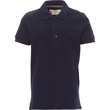 Venice Kids - Polo bambino in cotone e maniche corte - blu navy