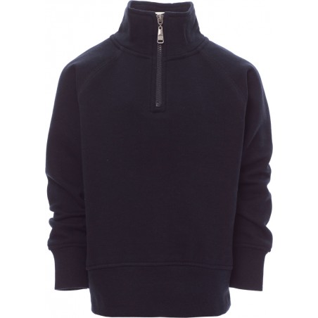 Zico+ - Felpa 1/2 zip bambino - blu navy