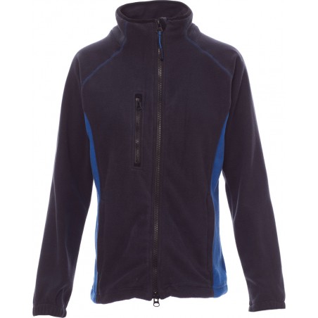 Aspen+Lady - Pile zip intera con tasche donna - blu navy