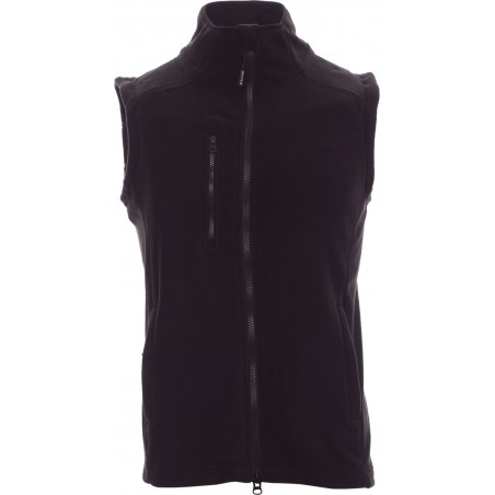 Easy+ - Pile smanicato zip intera - nero