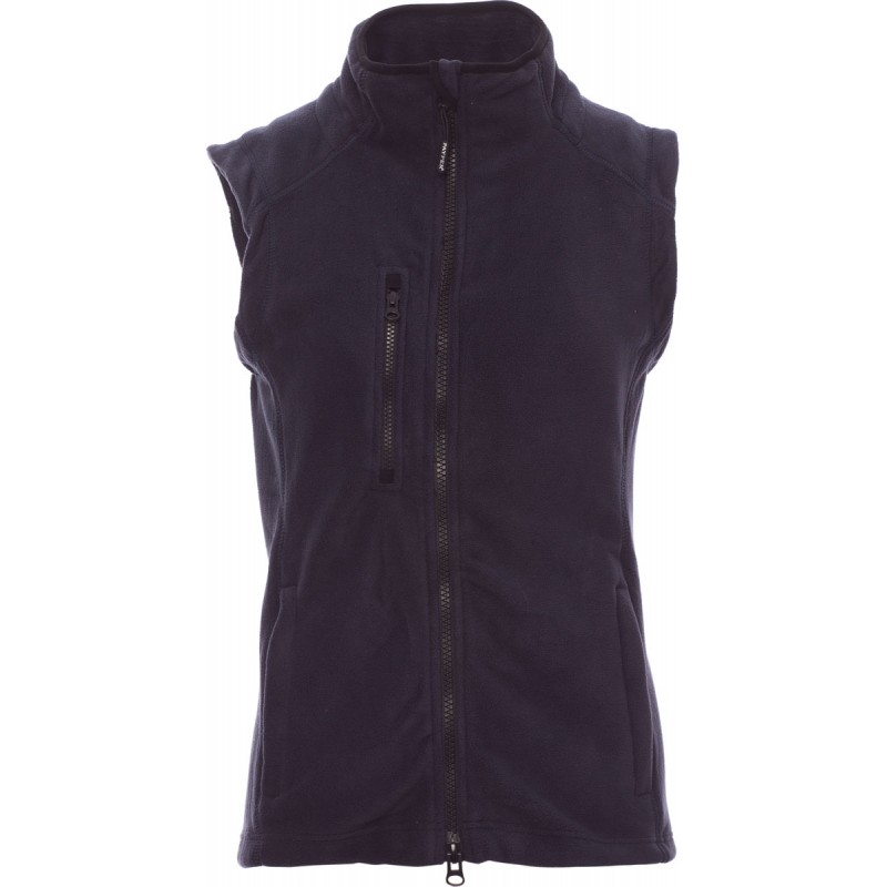 Easy+Lady- Pile smanicato zip intera donna - blu navy