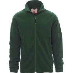 Nepal - Pile zip intera con tasche - verde