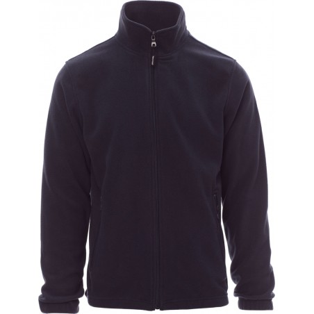 Nepal - Pile zip intera con tasche - blu navy