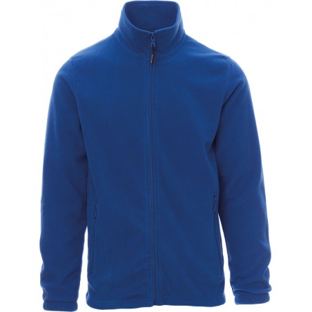 Nepal - Pile zip intera con tasche - blu royal