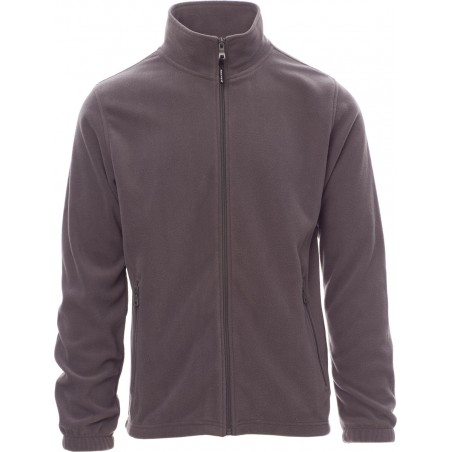 Nepal - Pile zip intera con tasche - steel grey