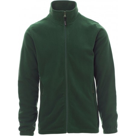 Nepal - Pile zip intera con tasche - verde