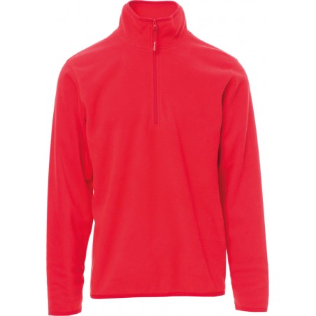 Soft+ - Pile leggero 1/2 zip - rosso