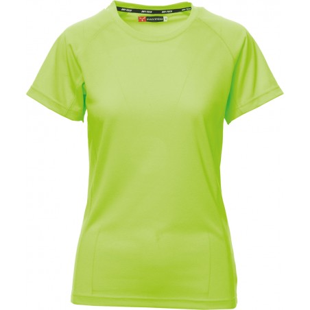 Runner Lady - T-shirt tecnica donna - verde fluo