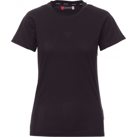 Runner Lady - T-shirt tecnica donna - nero
