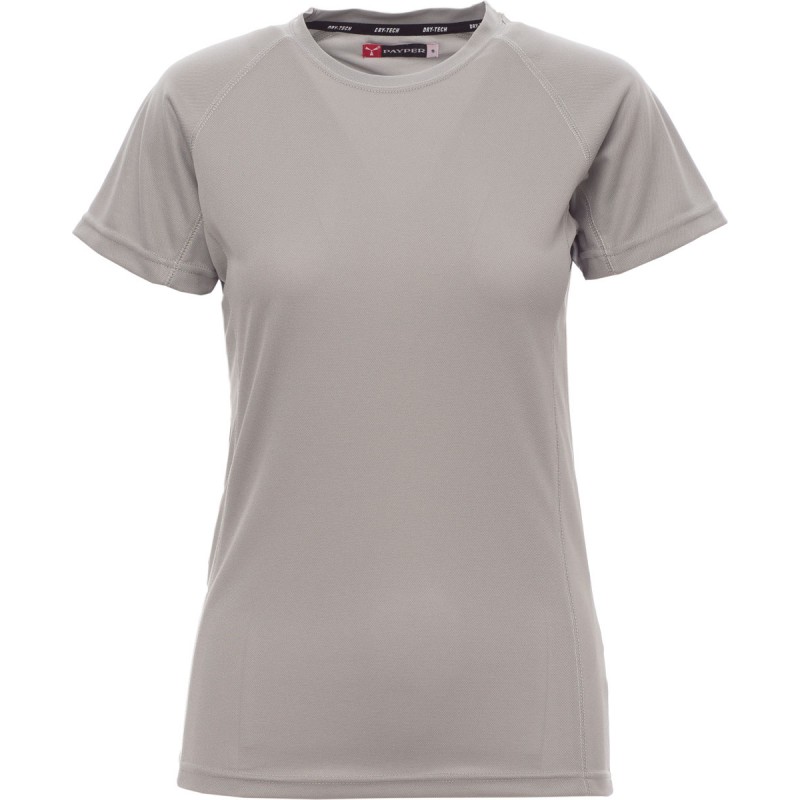 Runner Lady - T-shirt tecnica donna - grigio chiaro