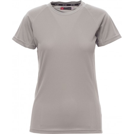 Runner Lady - T-shirt tecnica donna - grigio chiaro