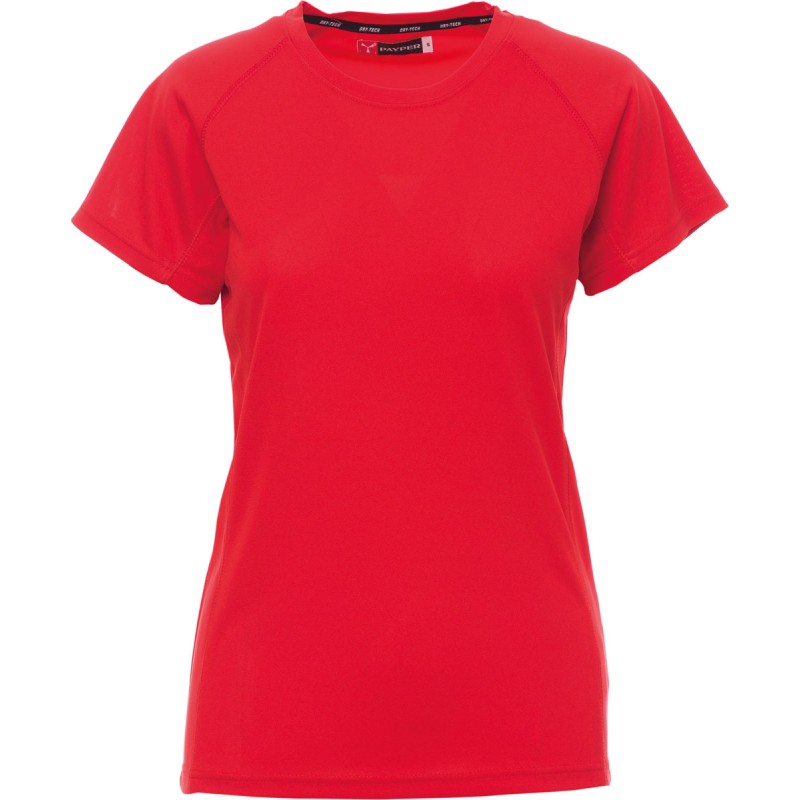 Runner Lady - T-shirt tecnica donna - rosso