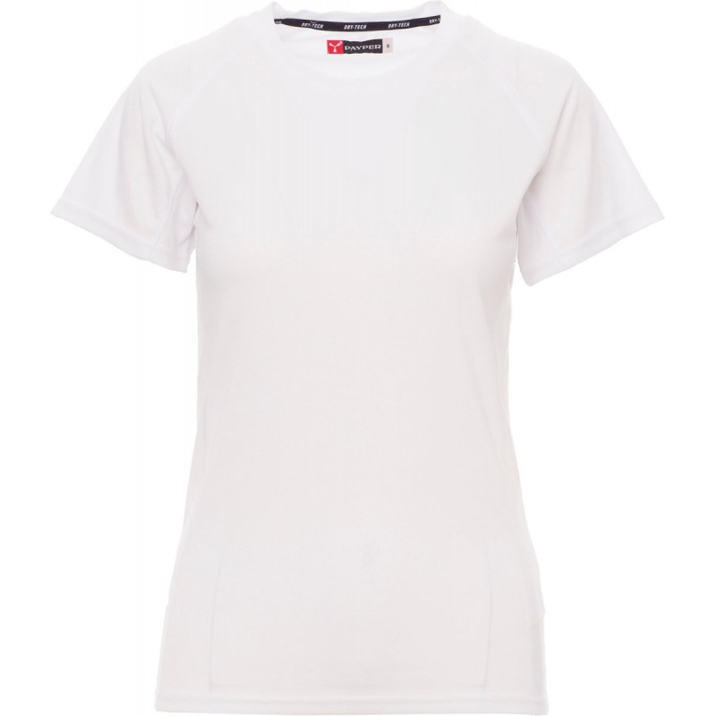 Runner Lady - T-shirt tecnica donna - bianco