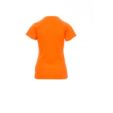 Runner Lady - T-shirt tecnica donna - arancione fluo