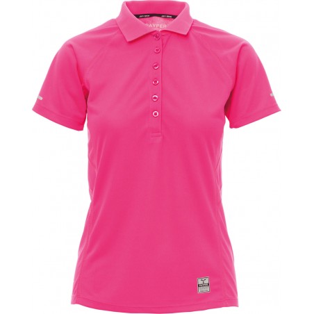 Training Lady - Polo tecnica donna - fuxia fluo