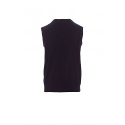 Desk - Maglioncino smanicato con collo a V - blu navy 2