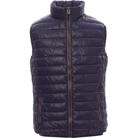 Casual - Gilet piumino con tasche - blu navy