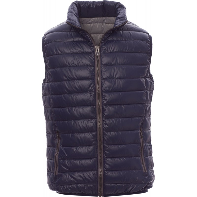 Casual - Gilet piumino con tasche - blu navy